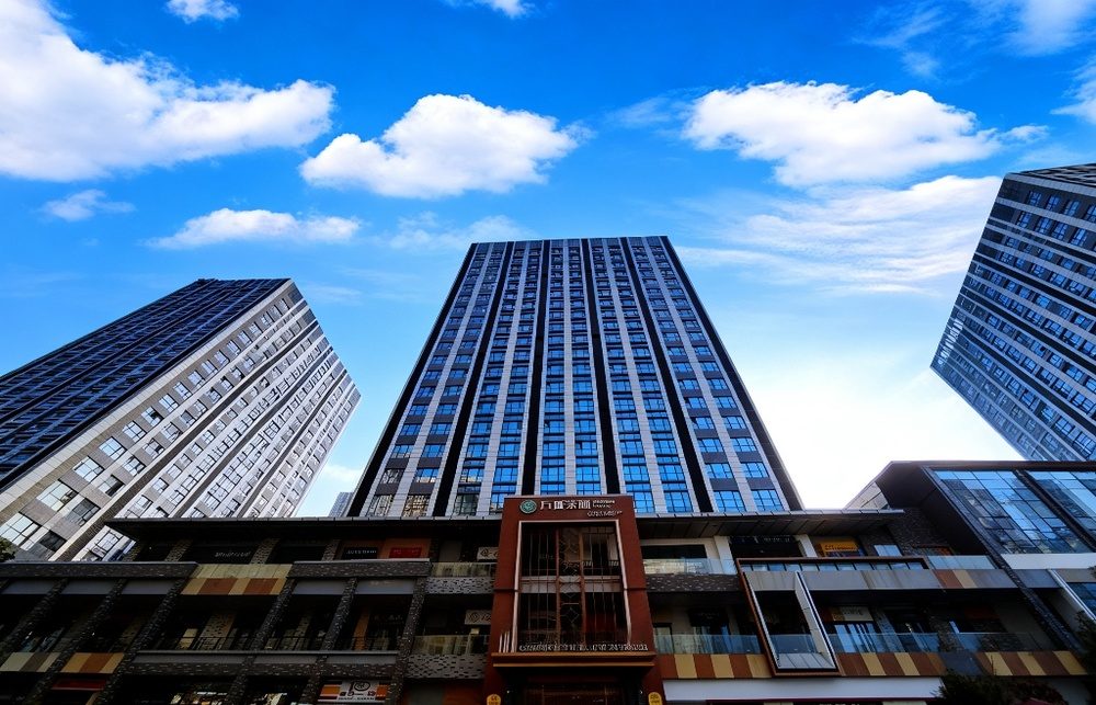 青羊万达广场外立面图